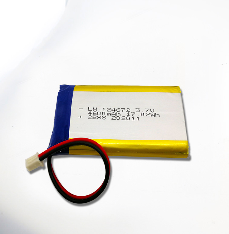 3.7V 124672 4600mAh 移動DVD聚合物鋰電池 3.7V 124672 4600mAh 移動DVD聚合物鋰電池
