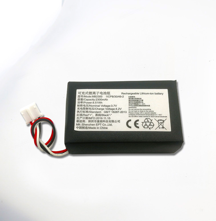 3.7V 783048 2300mAh 頭部按摩儀聚合物鋰電池 3.7V 783048 2300mAh 頭部按摩儀聚合物鋰電池