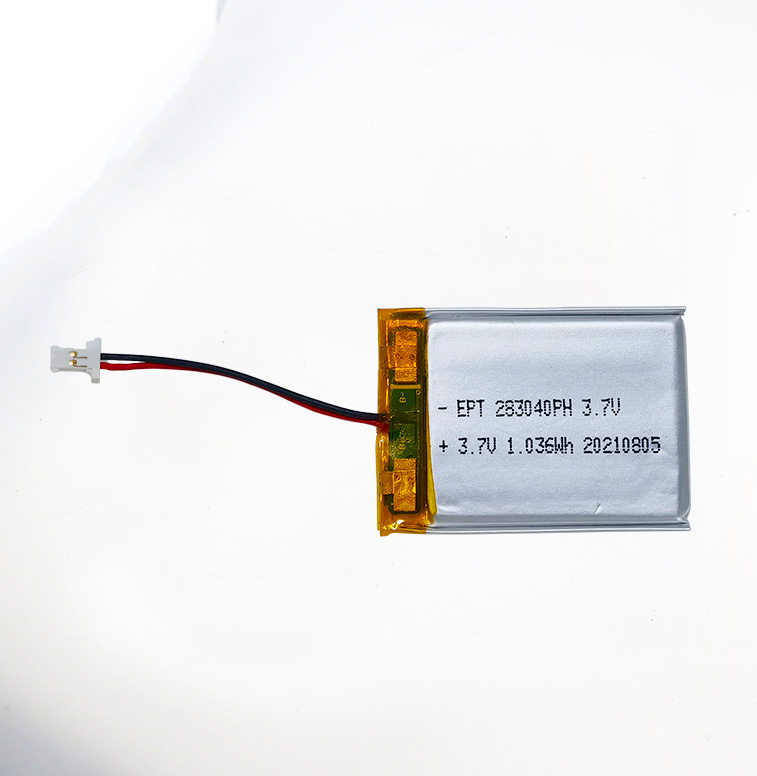 3.7V 283040 280mAh 麥克風(fēng)聚合物鋰電池 3.7V 283040 280mAh 麥克風(fēng)聚合物鋰電池
