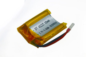 3.7V 402224 180mAh 點讀筆弧形鋰電池 3.7V 402224 180mAh 點讀筆弧形鋰電池